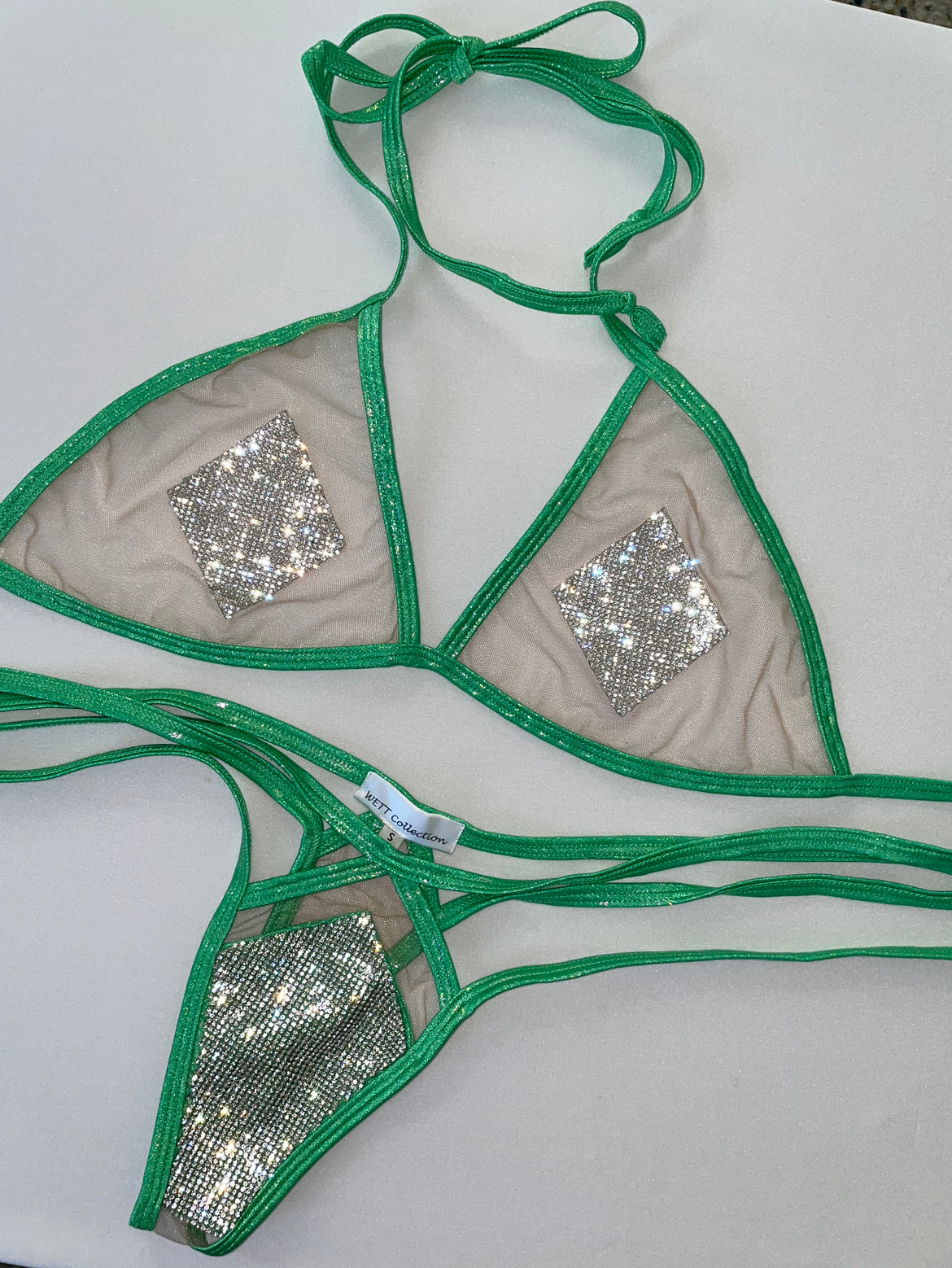 GREEN DIAMOND BIKINI